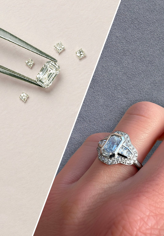 Reset a Diamond Ring: Recreating an Antique Setting Around the Original Stone