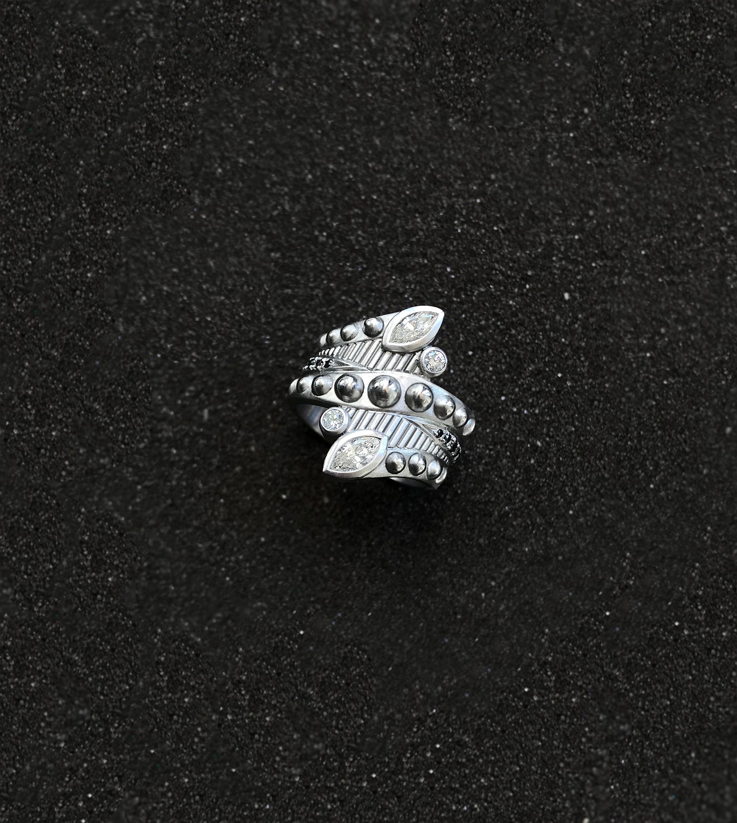 Art Deco-Inspired Diamond Ring
