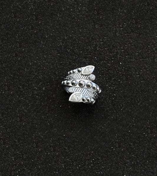 Art Deco-Inspired Diamond Ring