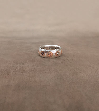 Pastel Sapphire Inlaid Band