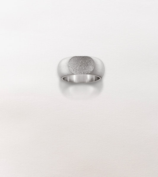 Fingerprint Wedding Band