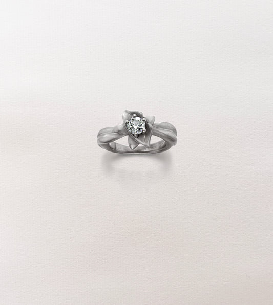 Orchid Diamond Engagement Ring