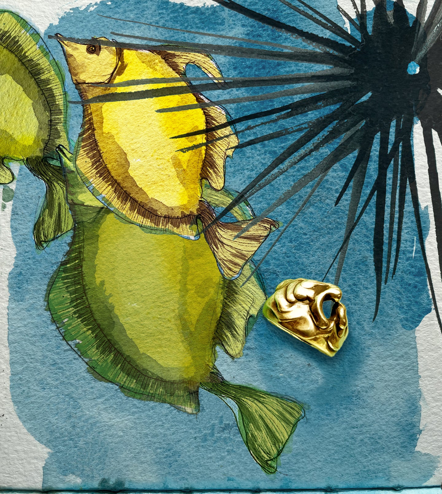 Wave Ring – Solid Gold