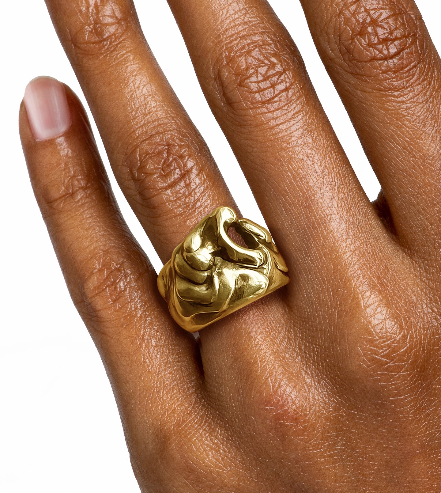 Wave Ring – Solid Gold
