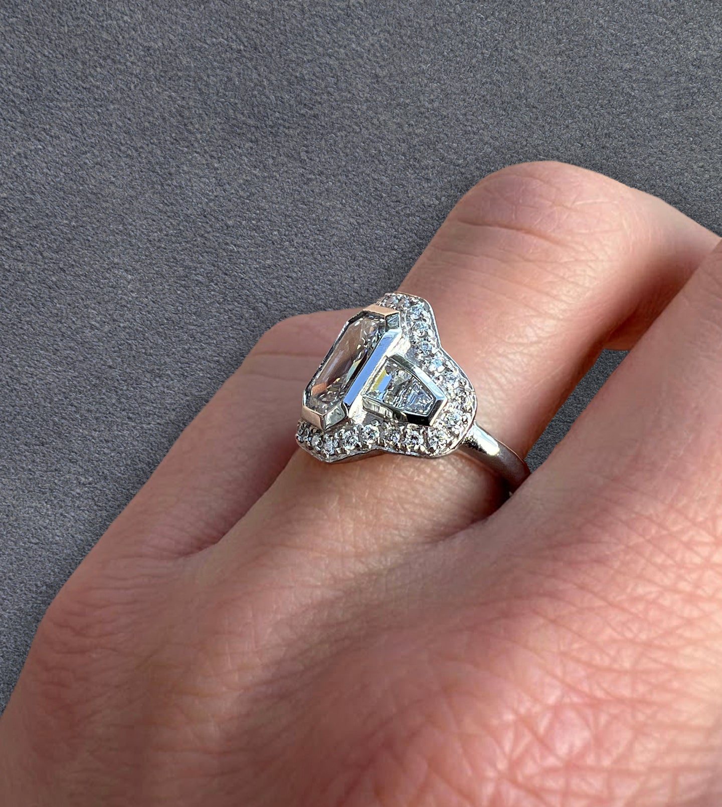 Antique-Inspired Engagement Ring