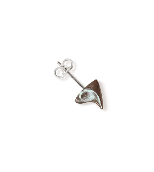 Mini Thorn Stud Earring in Sterling Silver