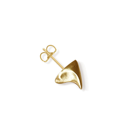 Thorn Stud Earring in Yellow Gold