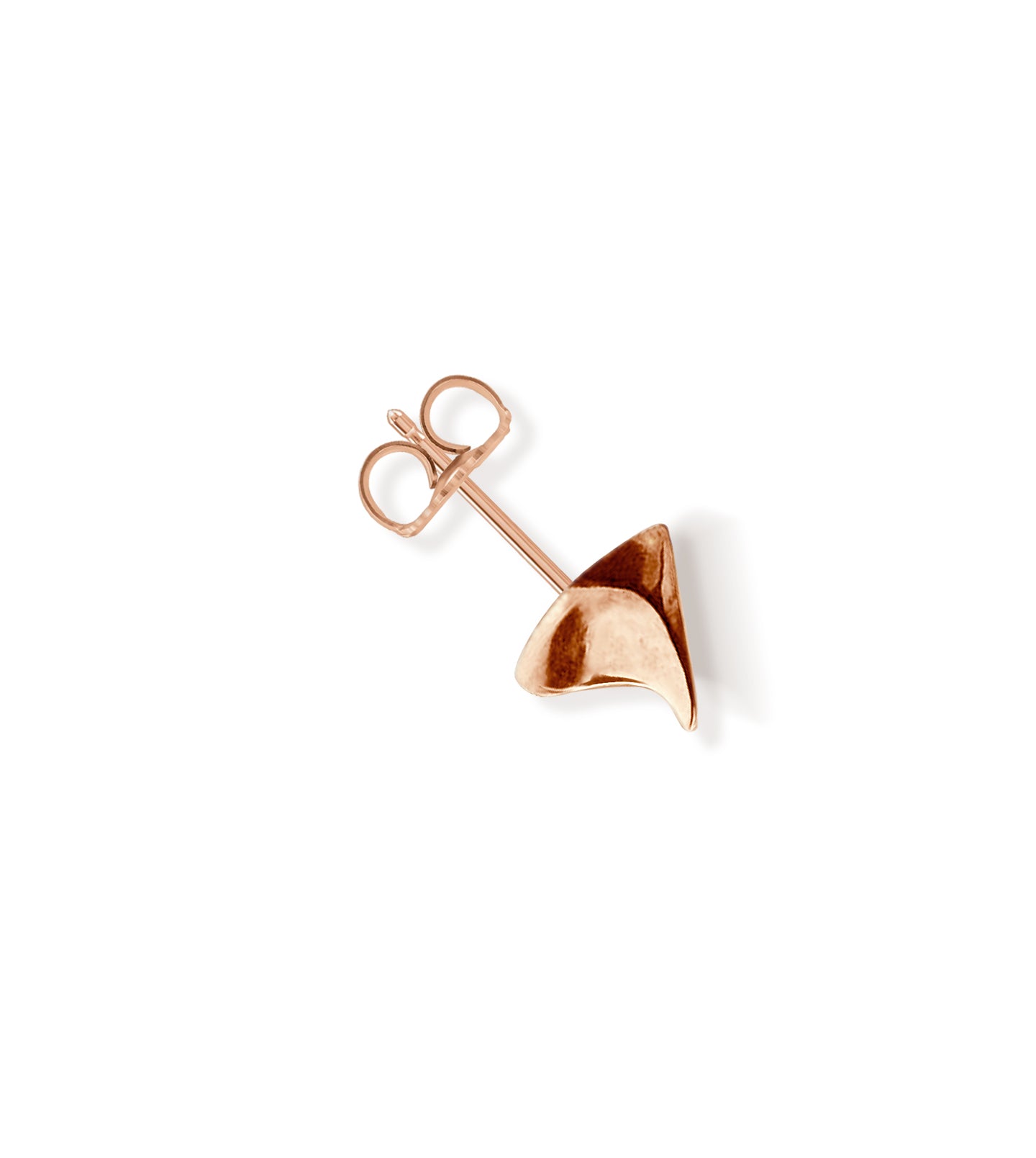 Mini Thorn Stud Earring in Rose Gold