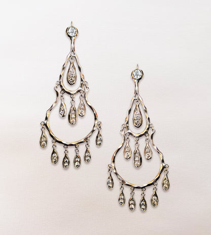 Diamond Chandelier Earrings