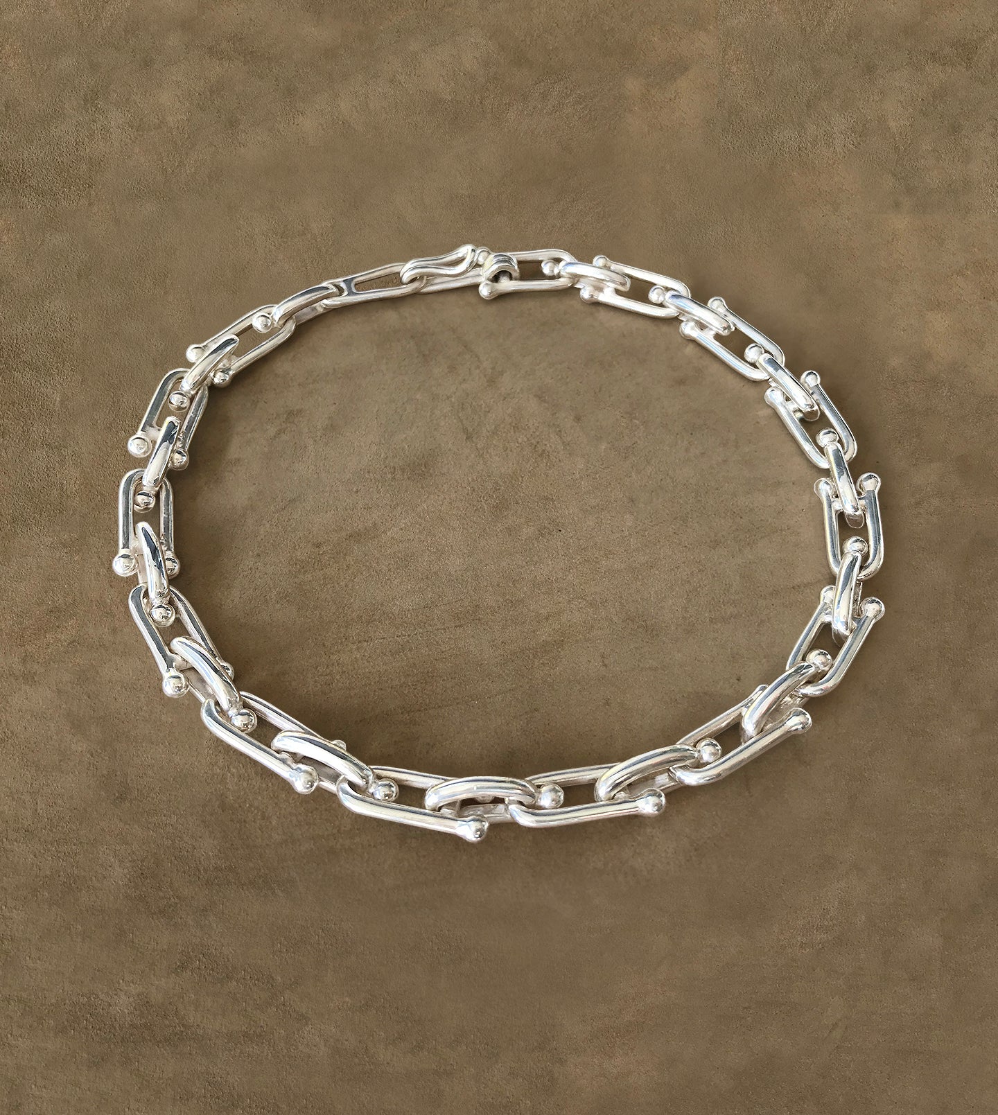 Sterling Silver Artisanal Ball Chain