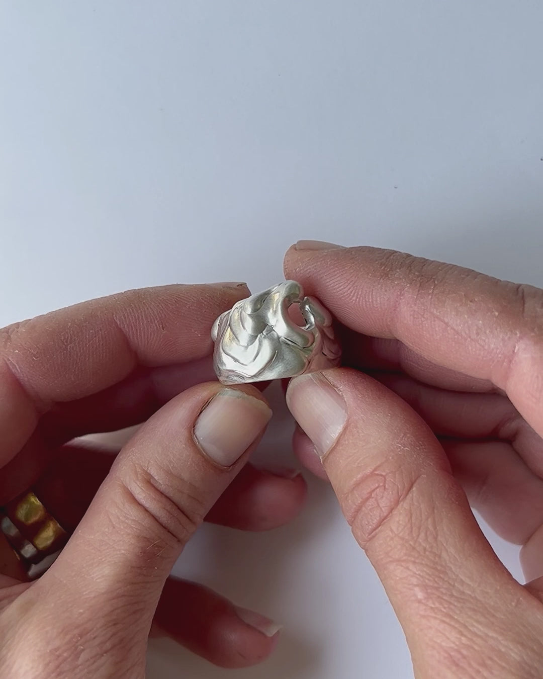 Wave Ring – Sterling Silver