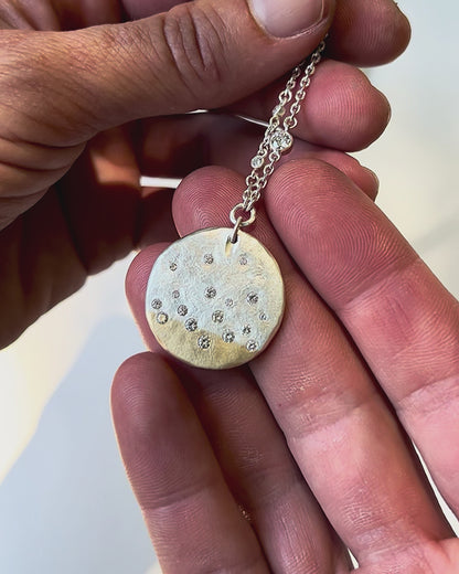 Diamond Champagne Bubbles Necklace